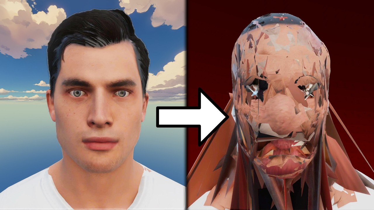 I broke Blender to make terrifying creatures