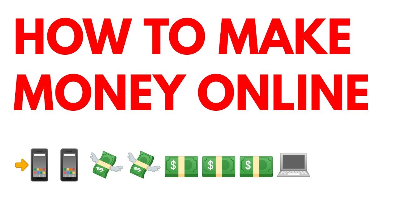 How to make money Online - YouTube