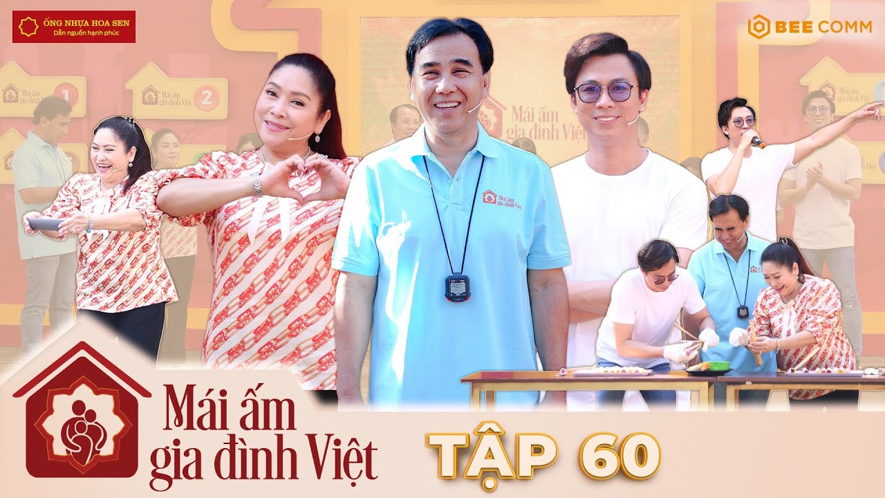 Mái Ấm Gia Đình Việt |Tập 60: Quyền Linh,Phượng Hằng,Hồ Việt Trung đau lòng cô bé uống nước thay cơm