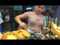 Bangkok. Thai Street Food at Wang Lang Daily Market. Thailand