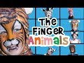 Finger Family Animals Song | Nursery Rhymes |  Finger Family Song
