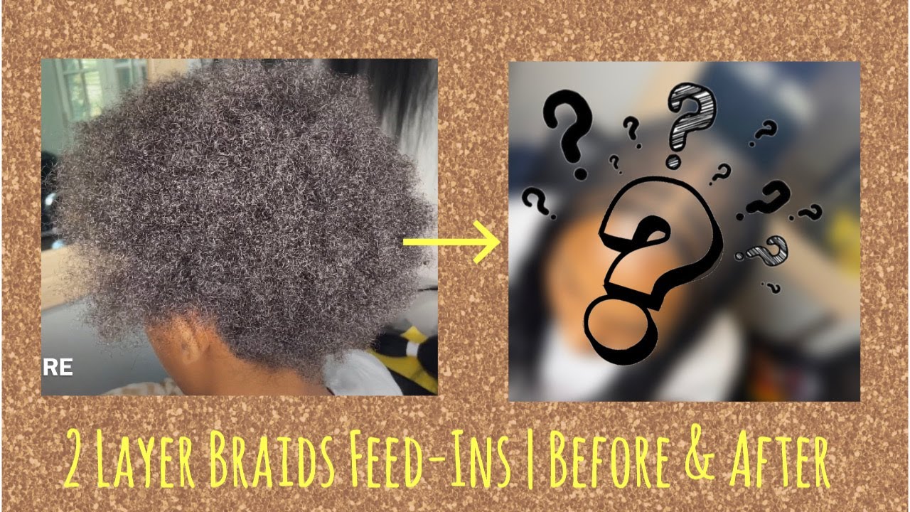 How to do 2 Layer Feed-In braids | 2020 Giveaway ✨