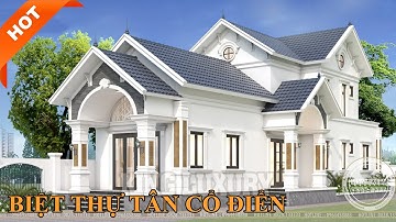 BIỆT THỰ TÂN CỔ ĐIỂN ĐẸP NHẤT MIỀN NAM DO MAXHOME THI CÔNG TRỌN GÓI | MH00236