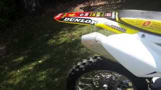 Suzuki RMZ 450 Walk around and start up 2009