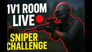 ⚔ BGMI LIVE | 1V1 TDM CUSTOM ROOM | SNIPER SHOWDOWN 🔴 | JOIN FAST 💥 #bgmilive #customroom #shortsl