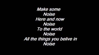 Tokio Hotel - Noise lyrics