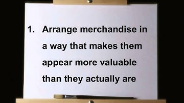 Visual Merchandising Video 4 ~ Retail Management and Marketing Strategies