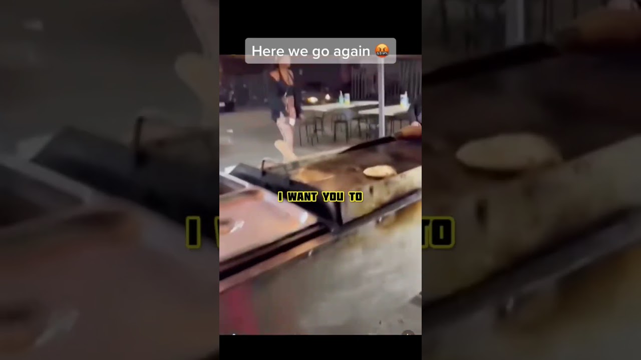 Black woman attacks Mexican’s food vendor’s stand in Oakland😳