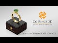 Bague Bijou 3D CAO  - Modèle 3D Gratuit