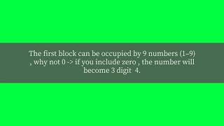 How many 4 digit numbers can be formed from 0-9 without repetition?
