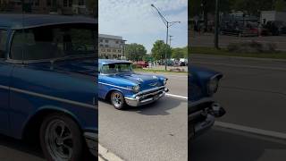 Download Lagu 1957 Chevrolet Bel Air Station wagon (Woodward Dream Cruise) #classiccar #v8 #musclecar #chevybelair MP3