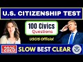 2025 random 100 civics questions and answers - U.S. citizenship interview I N400 Interview #n400