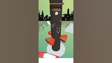 Helix jump new iOS gameplay  #348level  #shorts