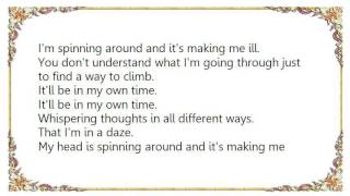 Delta Goodrem - In My Own Time Lyrics