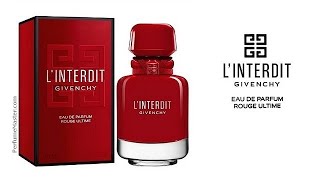 Givenchy LInterdit Rouge Ultime New Givenchy Fragrance