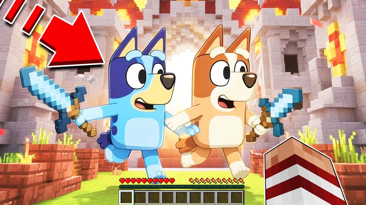 ESCAPAMOS DEL CASTILLO CON BLUEY Y BINGO