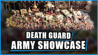 Death Guard Army Showcase - Warhammer 40k Chaos Space Marines #warhammer