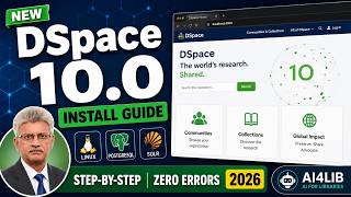 DSpace 10.0 Complete Installation Guide | Step-by-Step on Ubuntu / Linux Mint | coexists with KOHA screenshot 4