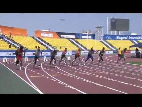 Men's 100m T44 | heat 2 |  2015 IPC Athletics World Championships Doha