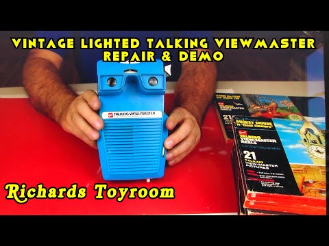 Vintage Toy Repair and Demo: Original Lighted Talking ViewMaster 