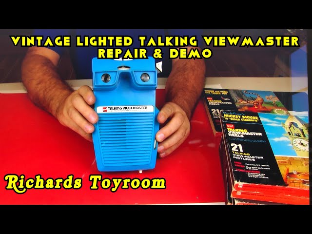 Vintage Toy Repair and Demo: Original Lighted Talking ViewMaster