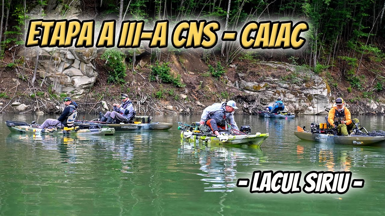 Cum A Fost a 3-a Etapa Din Campionat National De Spinning - Divizia Caiac - Lacul Siriu
