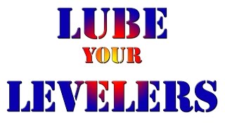 RV Maintinence Tip: Lube your hydraulic Levelers