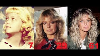 Farrah Fawcett from 0 to 62 years old