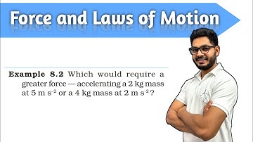 Example 8.2 on page number 93 || Chapter 8 Force and Laws of Motion || Class 9 || New NCERT