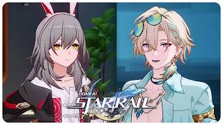 Trailblazer & Robin reunite with Aventurine in Astropolis - Honkai Star Rail 4.5