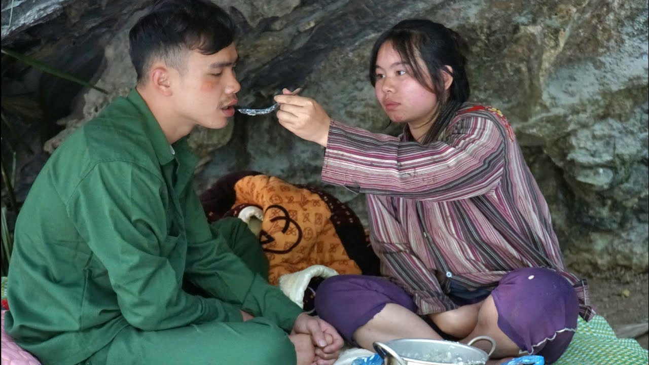 The orphan girl saved Chung when he was chased away and the two were together