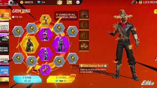 Grim Ring Event Free Fire Spin Trick😱 | FF NEW EVENT Today | FREE FIRE NEW EVENT |  FF NEW EVENT