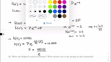 Calculus 2 (203) - 8.3 - Application to Exponential Growth (Video 1)