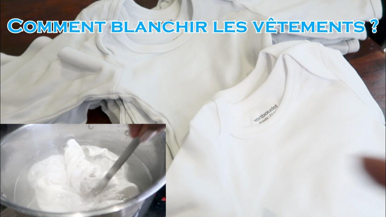 Comment blanchir les vêtements blanc déteint ? YouTube