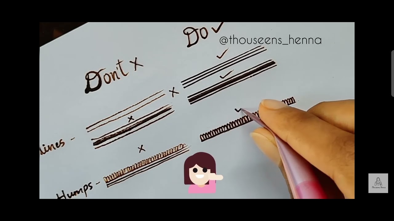 how-to-correct-mistakes-in-mehendi-for-beginners-thouseand-henna-youtube