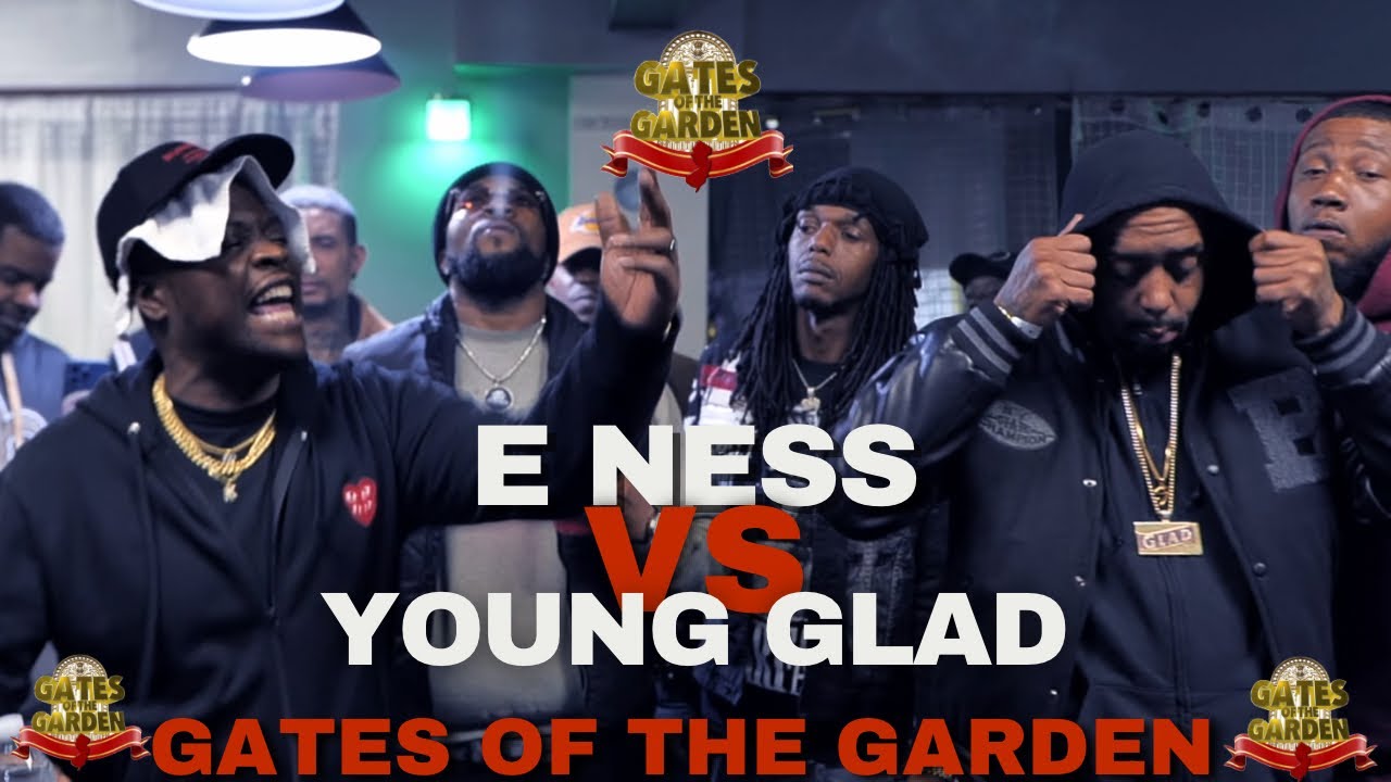 E NESS против YOUNG GLAD | GATES of the GARDEN | РЭП-БИТВА