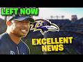 Great news for the Ravens’ offensive staff this Saturday!