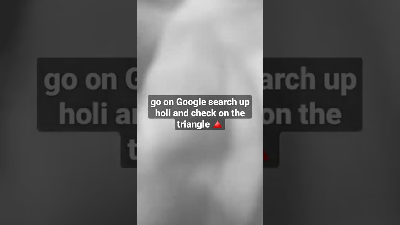 Google triangle 🔺️