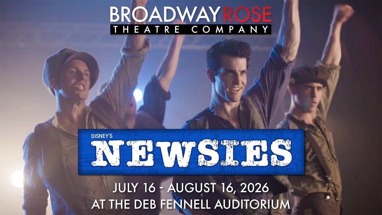 "Newsies" teaser - Broadway Rose Theatre Company - YouTube