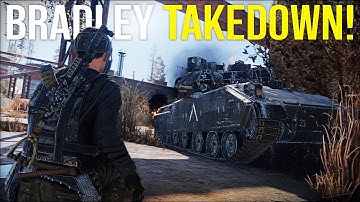 TAKING DOWN BRADLEY APC TANK FOR UNEXPECTED LOOT - Rust Survival Gameplay (S11-E9)