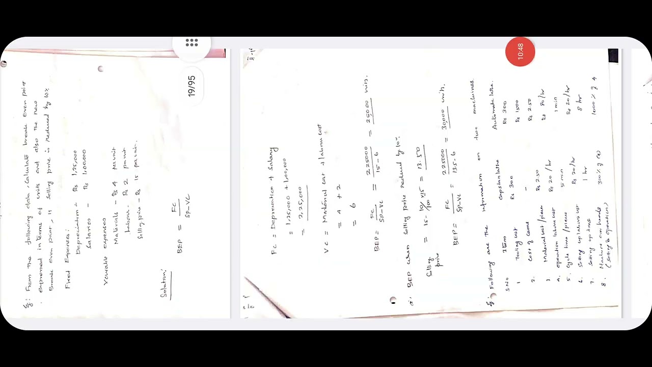Process planning cost estimation cme396 anna university