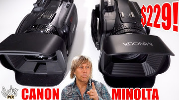 Minolta MN4KPro Takes On Canon G70 In 4K 60 Camcorder Showdown for only $229