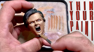 HOW to THIN your paints using a wet palette