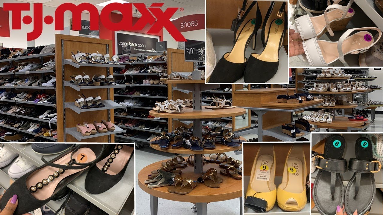 TJ Maxx Designer Shoes Sandals Pumps Sneakers - Part 1| Shop With Me ...