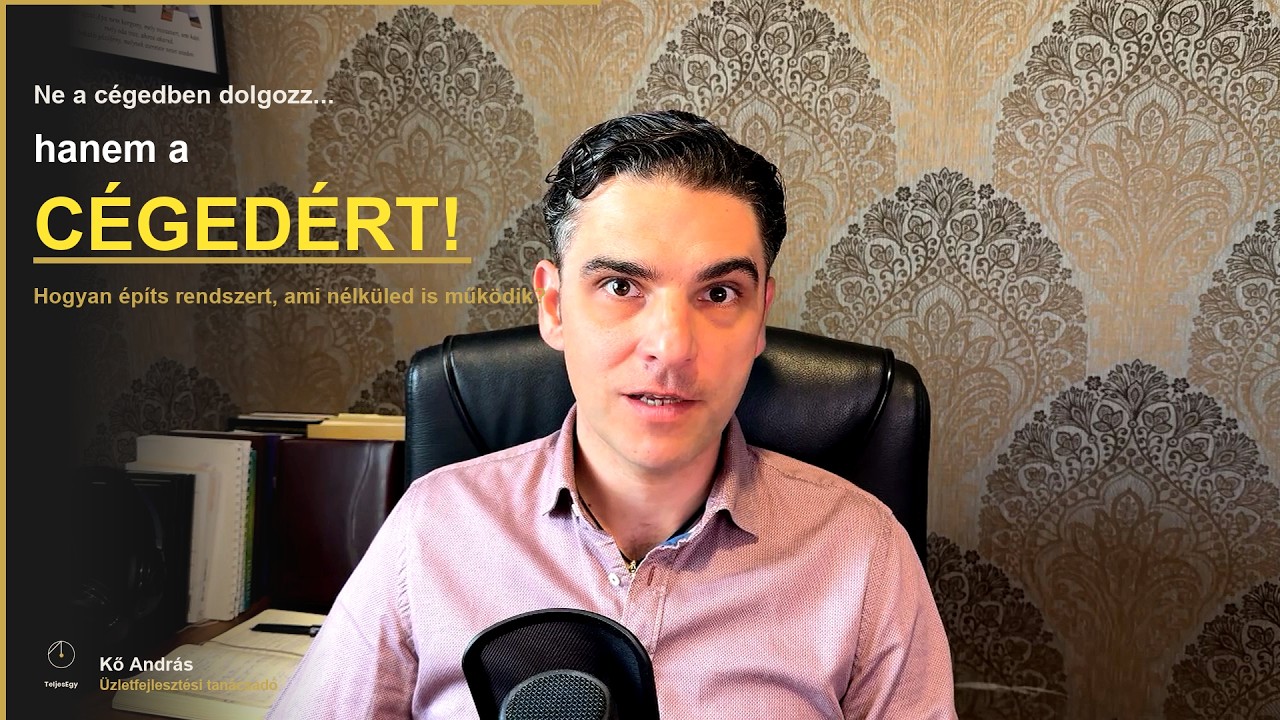 Kő András bemutatkozó videó — 2 perc