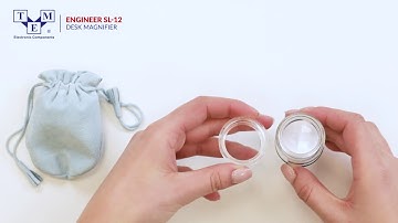 ENGINEER SL-12 - Desk magnifier - UNBOXING