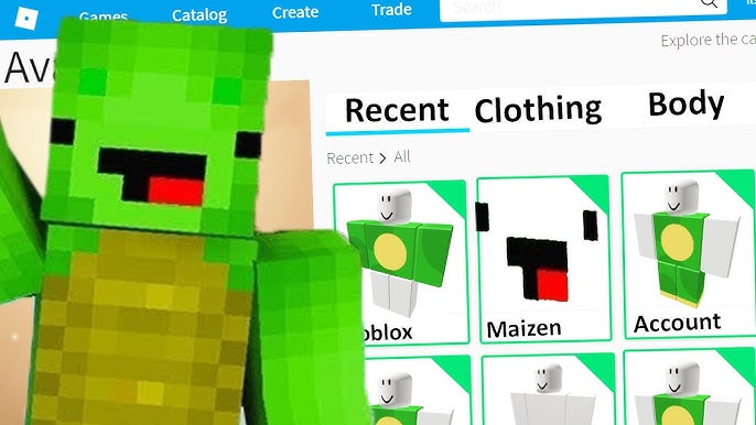 MAKING MAIZEN JJ a ROBLOX ACCOUNT 