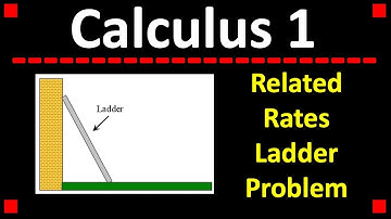 Related Rates ❖ Ladder Problem ❖ Calculus 1