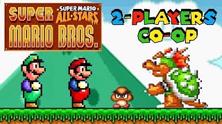 Super Mario Bros. All-Stars SNES: 2 Player CO-OP Full Playthrough [4K 60FPS] screenshot 2