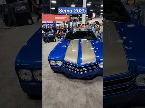 Cool Chevelle At Sema 2025 Automobile Sema